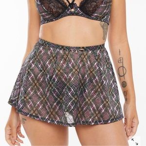 2/$20 SAVAGE X FENTY A Little Tart Open-Back Skirt